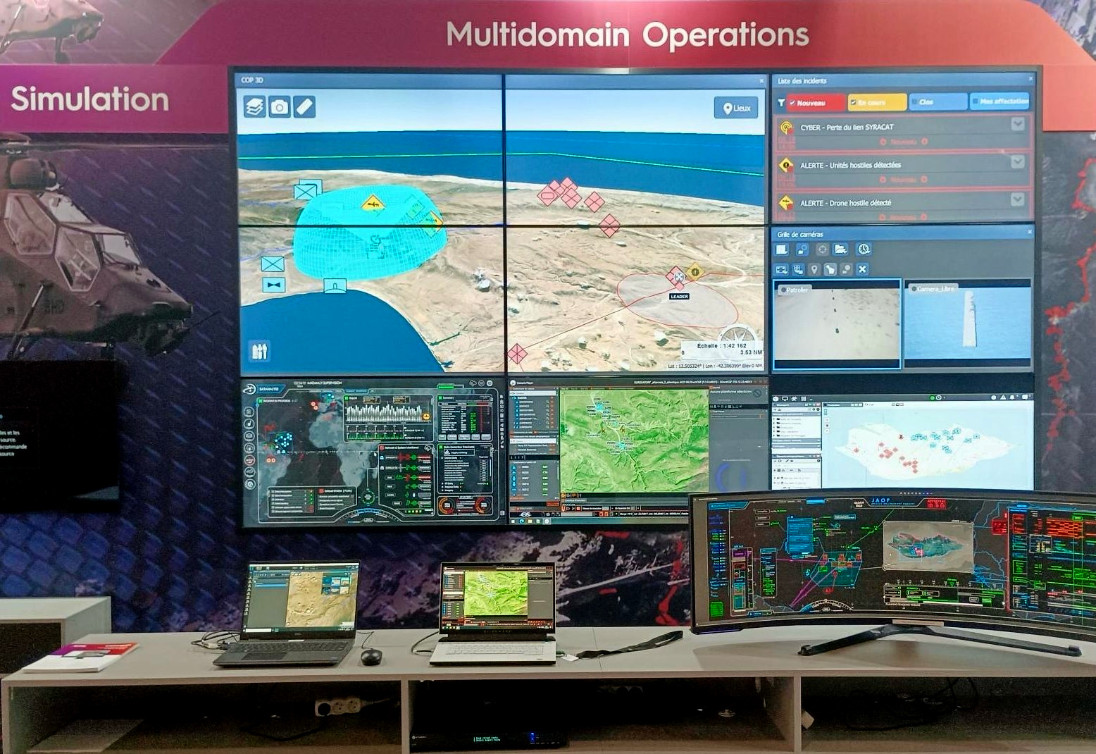 See how Crimson is used to protect critical infrastructures and public spaces at Eurosatory